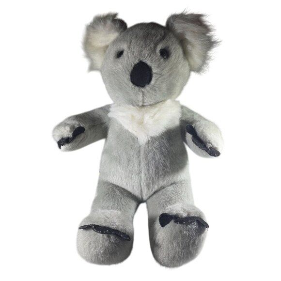 Build-A-Bear Workshop Koala Plush Toy Stuffed animal Soft Gray White - Picture 1 of 5